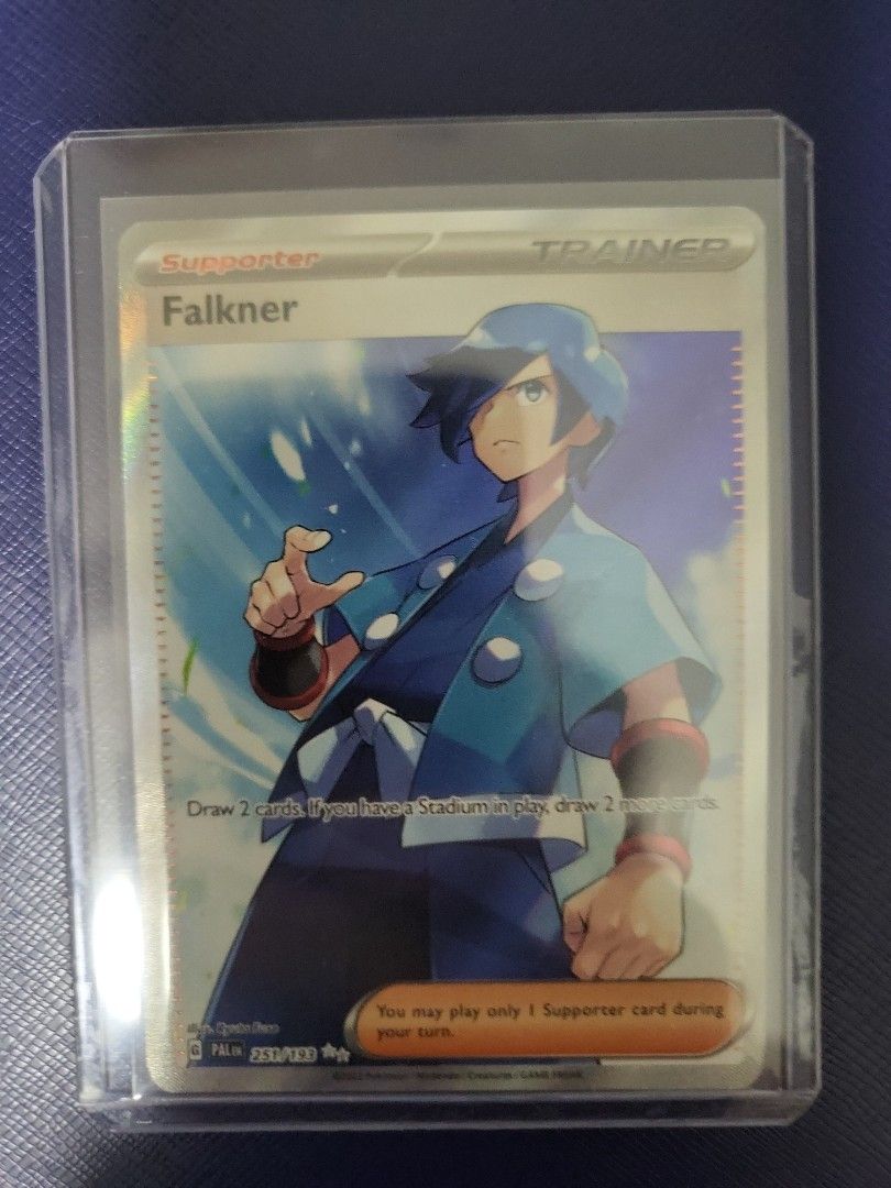 falkner pokemon card price Falkner (251/193) [Scarlet & Violet: Paldea Evolved] – Gamers Paradise main image 0
