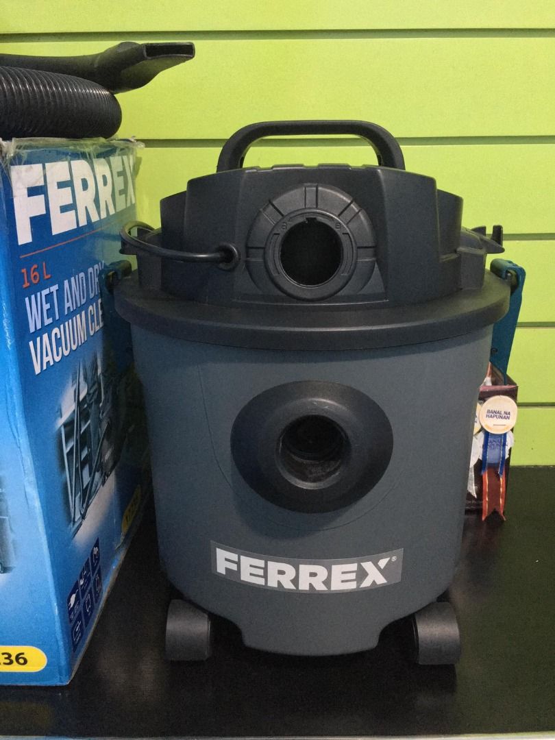 FERREX Wet and Dry Vacuum Cleaner, Furniture & Home Living, Cleaning