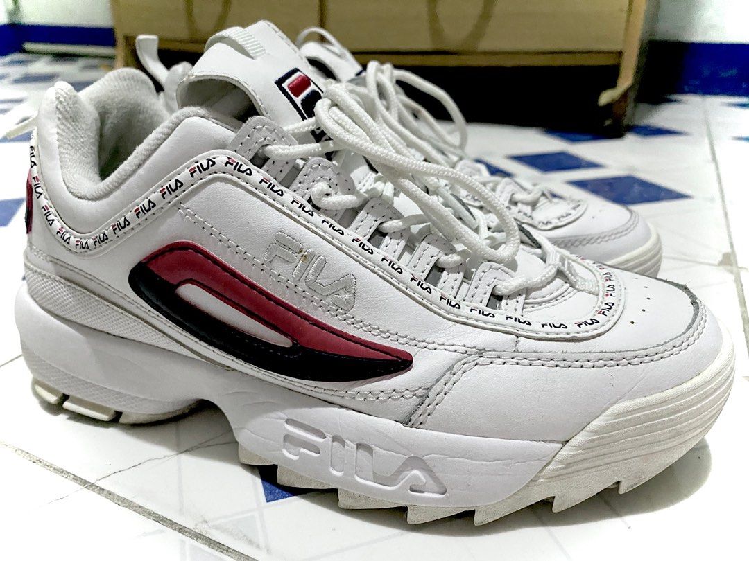 FILA DISRUPTOR 2 PREMIUM REPEAT Authentic Preloved Women s