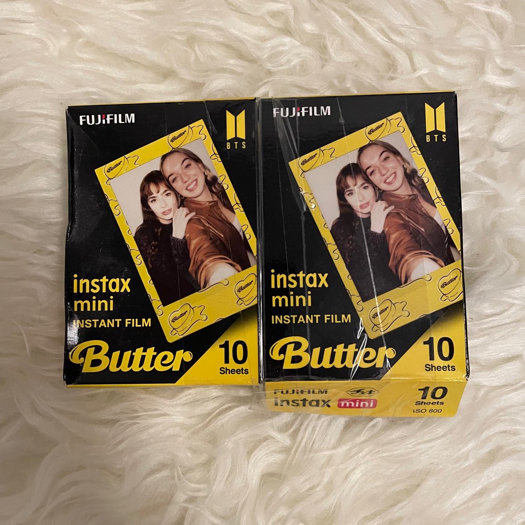 BTS instax mini Butter Film - フィルムカメラ