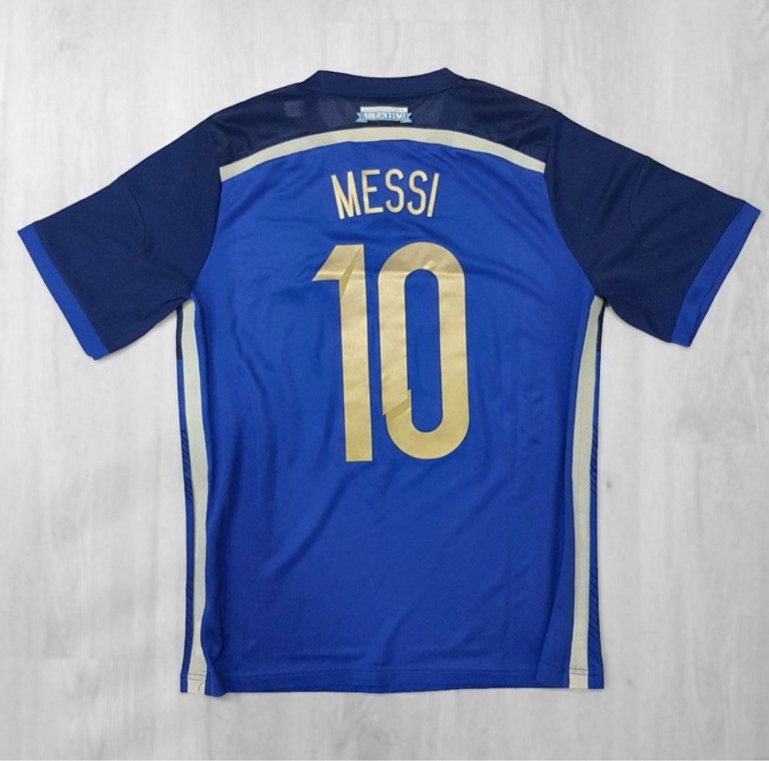 Final World Cup 2014 Messi adidas Argentina soccer football jersey