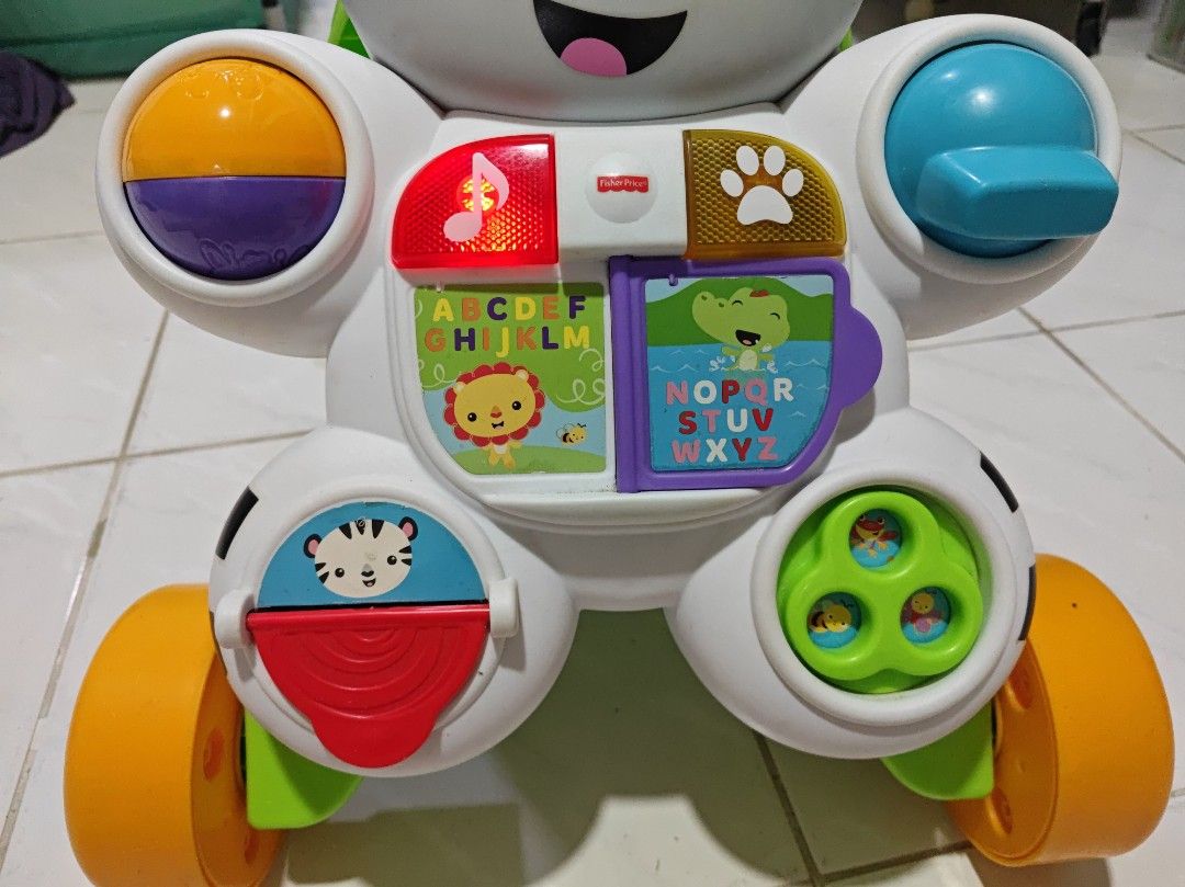 Fisher price zebra walker instructions discount
