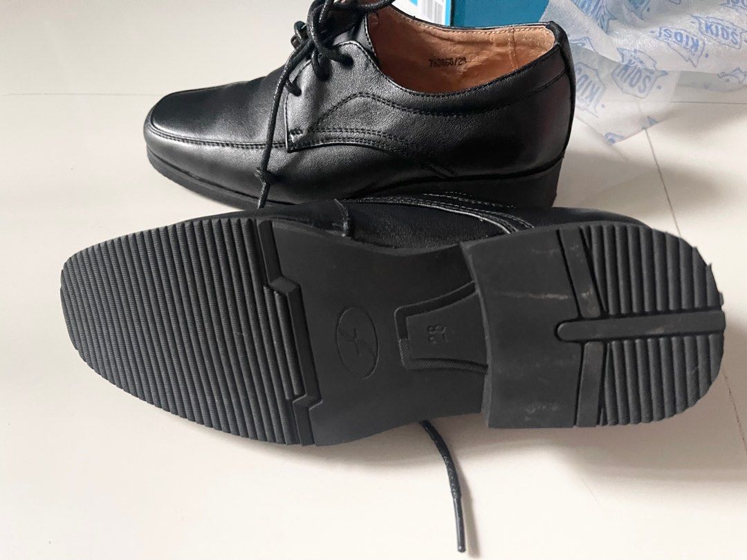 Florsheim Kids Dress Shoes Oxford Black Shoes Size 28