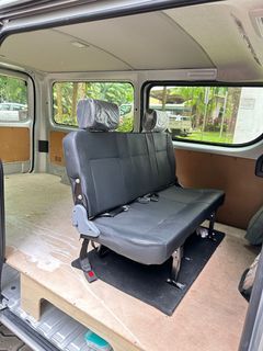 Foldable chair for van