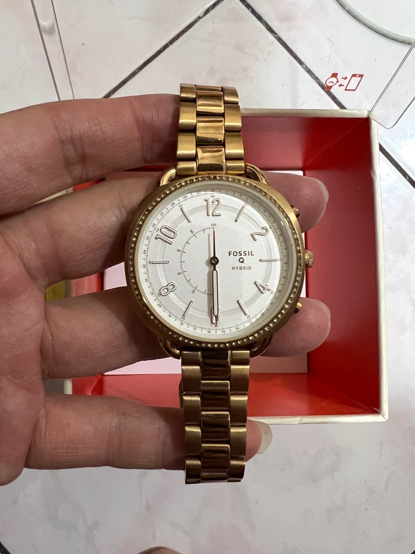 Fossil q sales hybrid smartwatch instructions