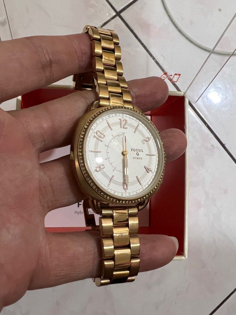 Fossil hybrid q women's hot sale