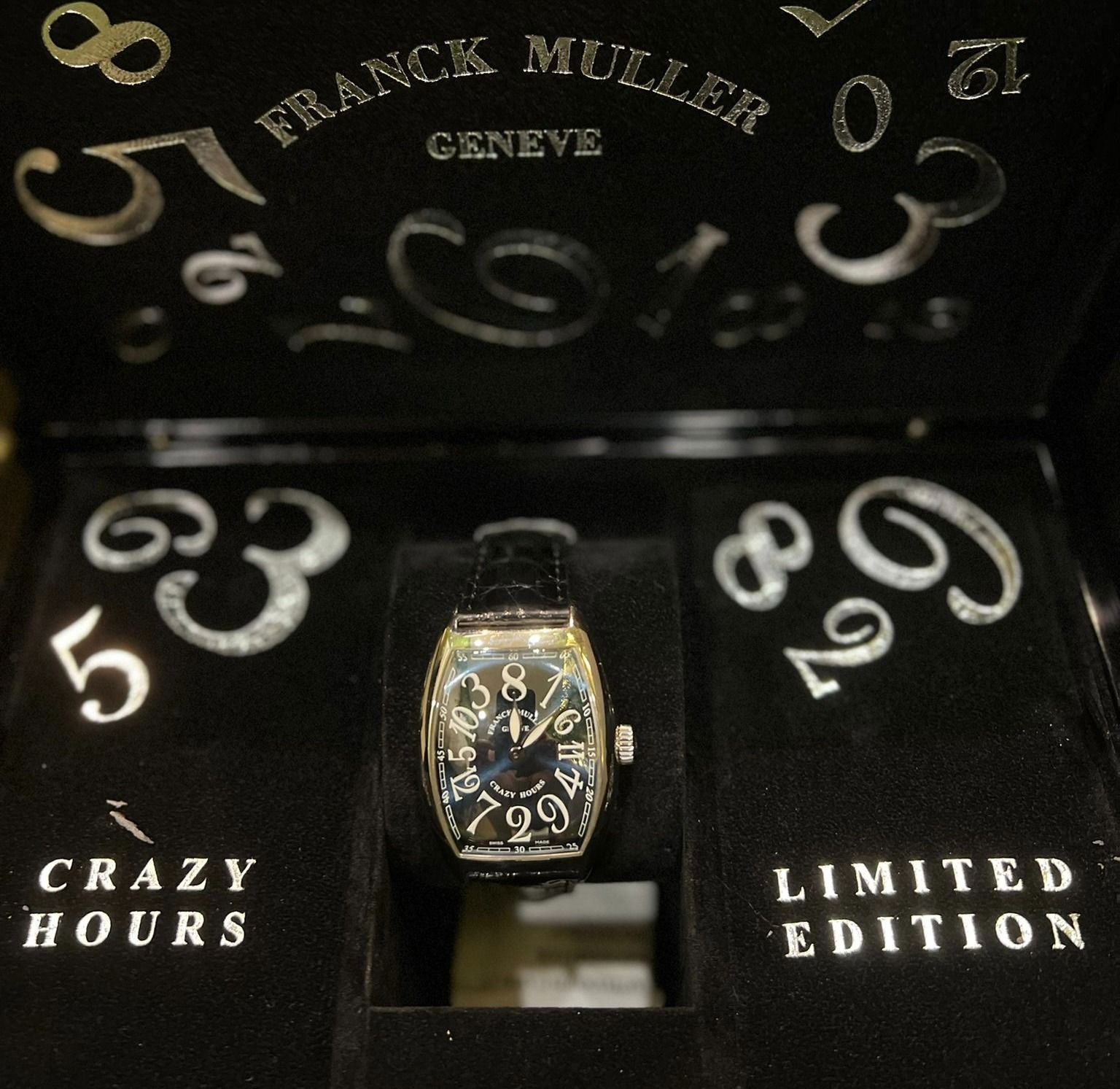 Frank muller crazy hot sale hours watch