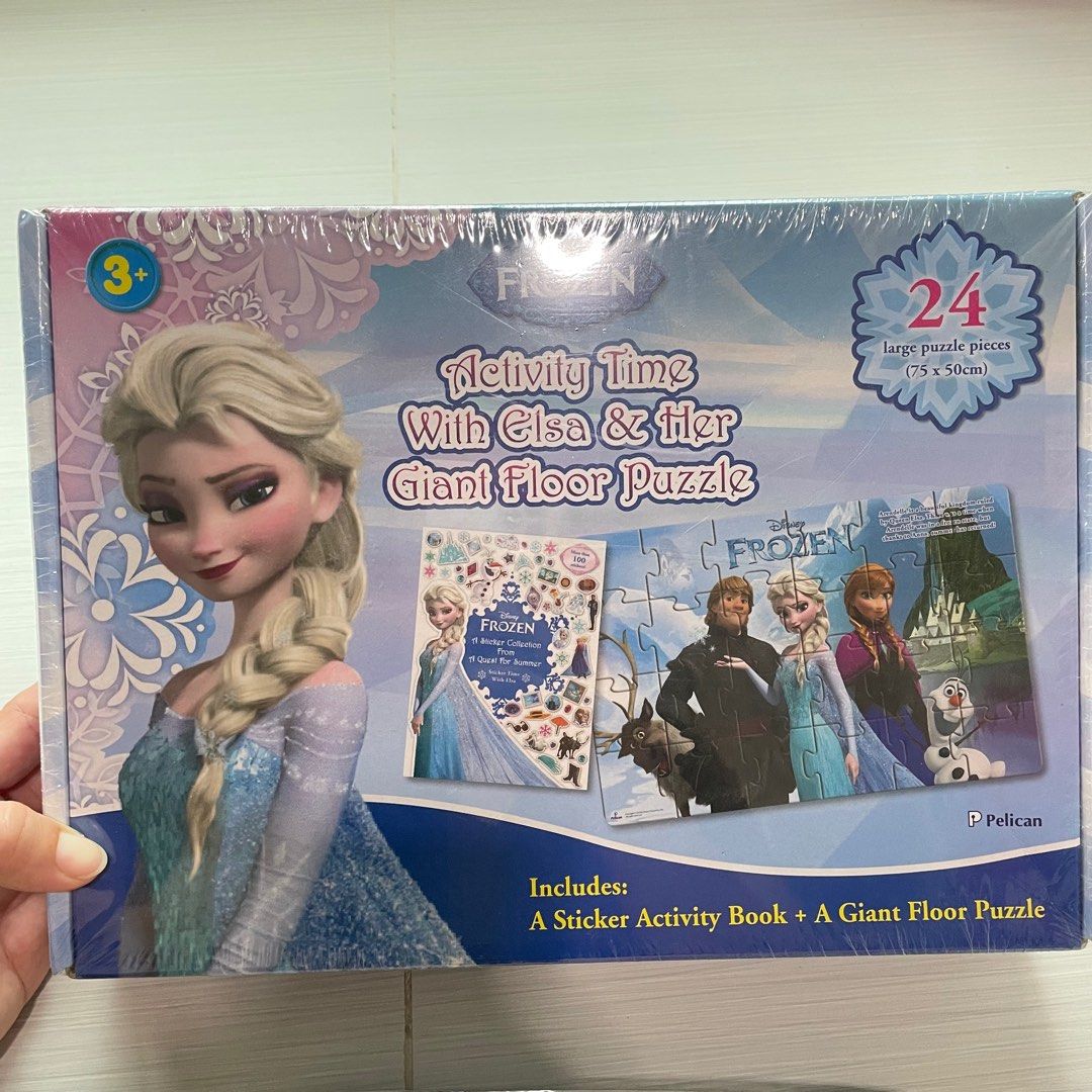 Frozen Timer Frozen Activity Time w Elsa, Hobbies & Toys, Toys & Games on Carousell