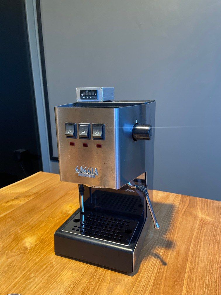 Gaggia Classic Pro Espresso Coffee Machine with PID, smart switch
