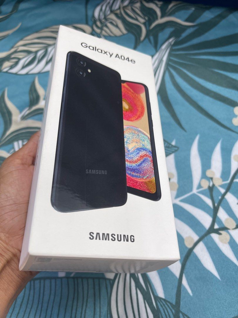 Galaxy A04e 32gb (Category: Other Mobile & Gadget Accessories) located in San Juan City. Submitted by AshleyandLynGeneralmerchandise (Listing ID 1242450469, Image 2). Description: We accept trade in Credit card / Home Credit Shipping Meet ups / Delivery Fb page: Ashley & Lyn.