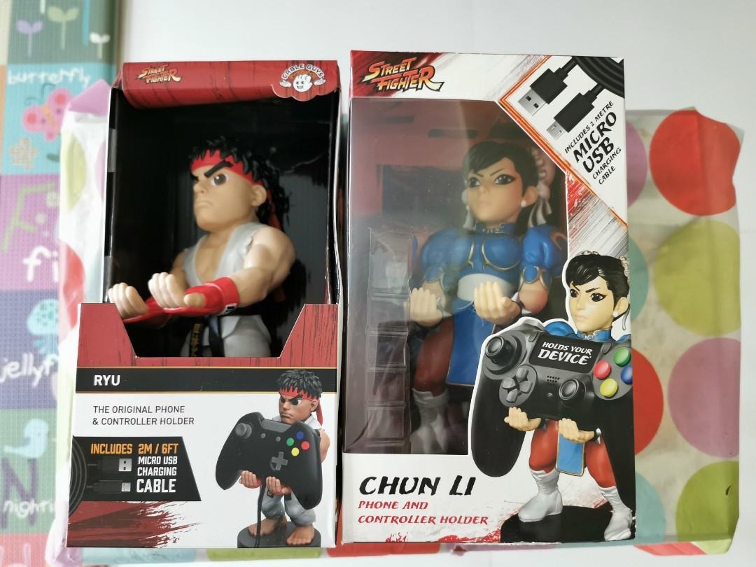 Gaming controller holder Street Fighter Ryu Chun li sonic hedgehog ...