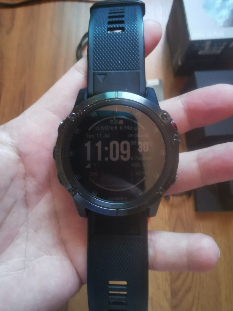 Garmin fenix 5x plus sapphire Luxury Watches on Carousell