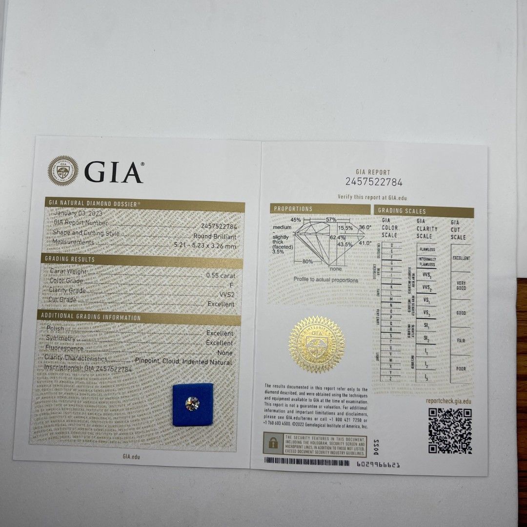 Gia certificate price outlet