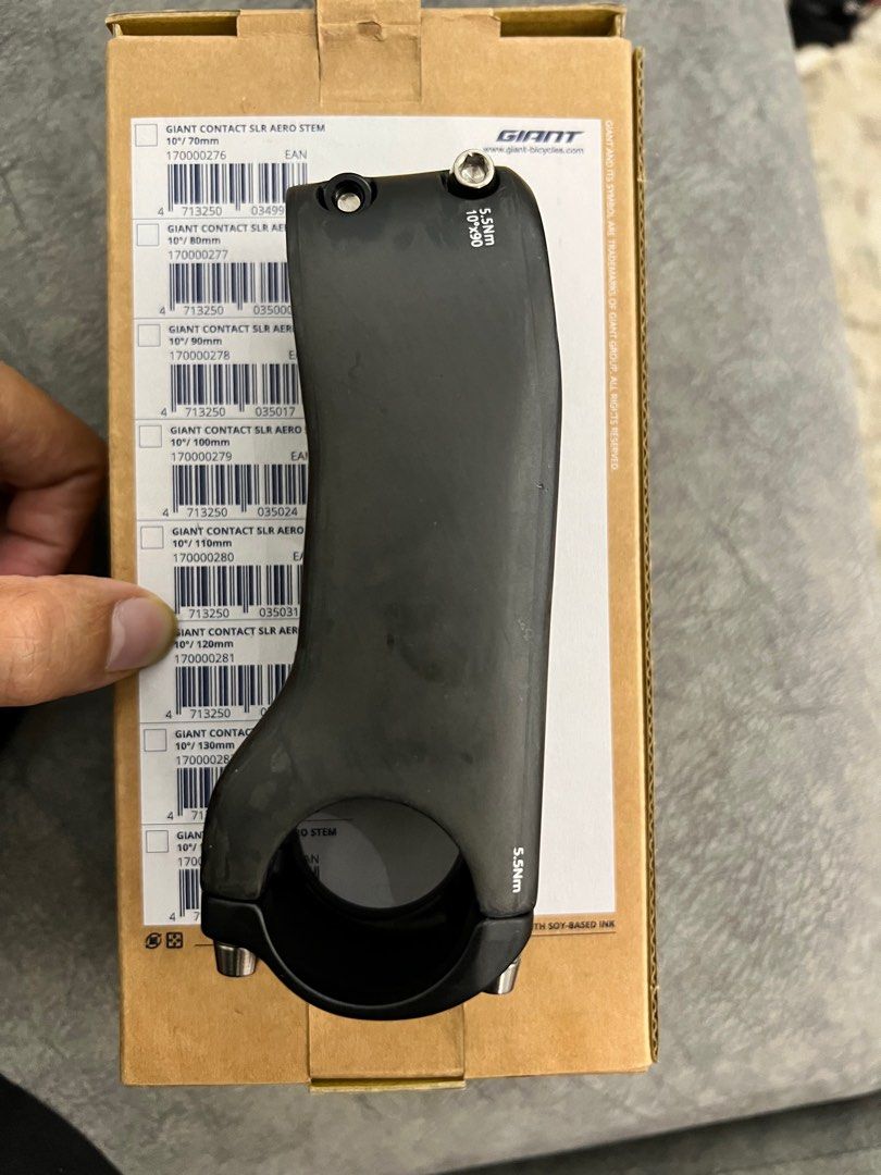 Giant contact aero clearance stem