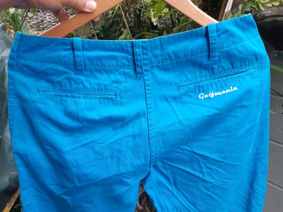 Golfmania pants (Category: Golf) located in Cainta. Submitted by dhengskie (Listing ID 1242429144, Image 2). Description: color is still very bright. Size32.