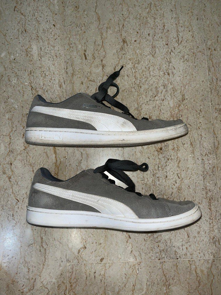 Puma suede top grey black