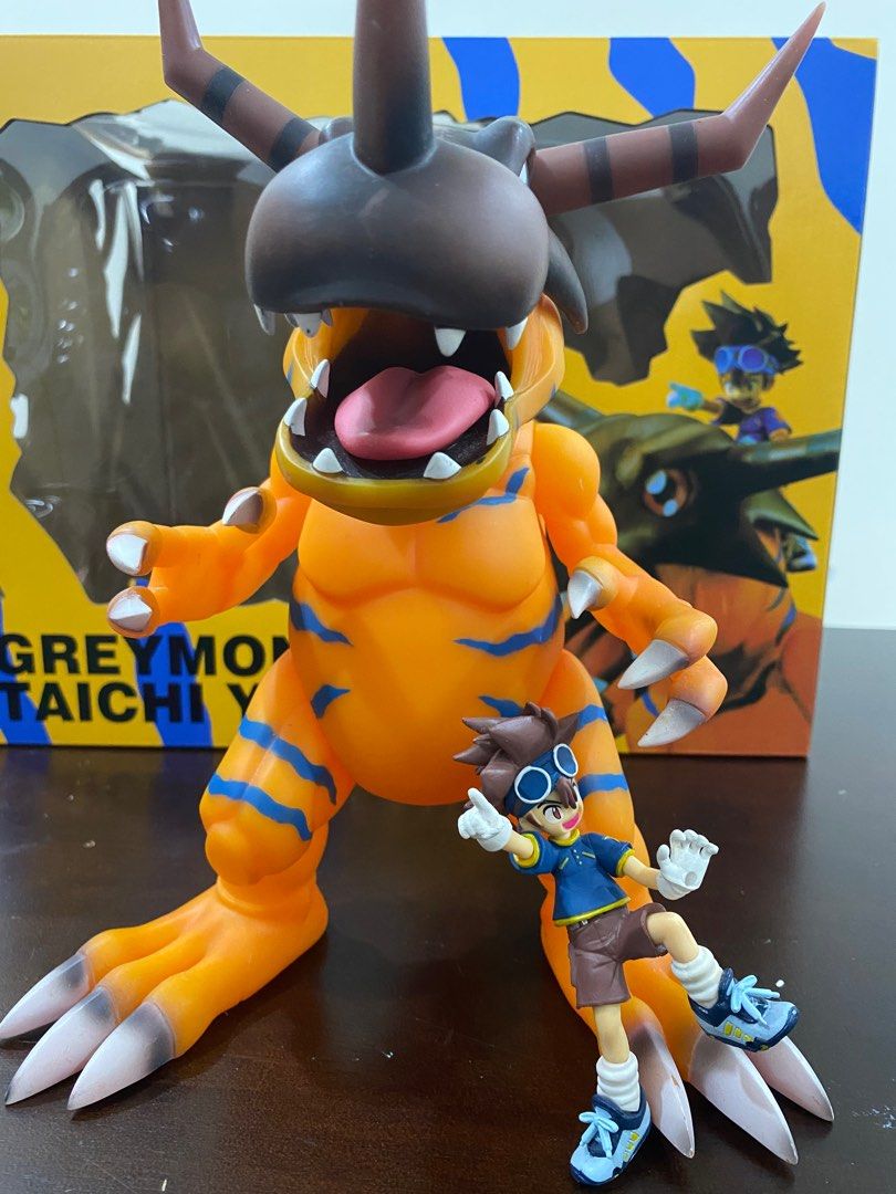 GREYMON TAICHI ACTION FIGURE DIGIMON Hobbies Toys Toys