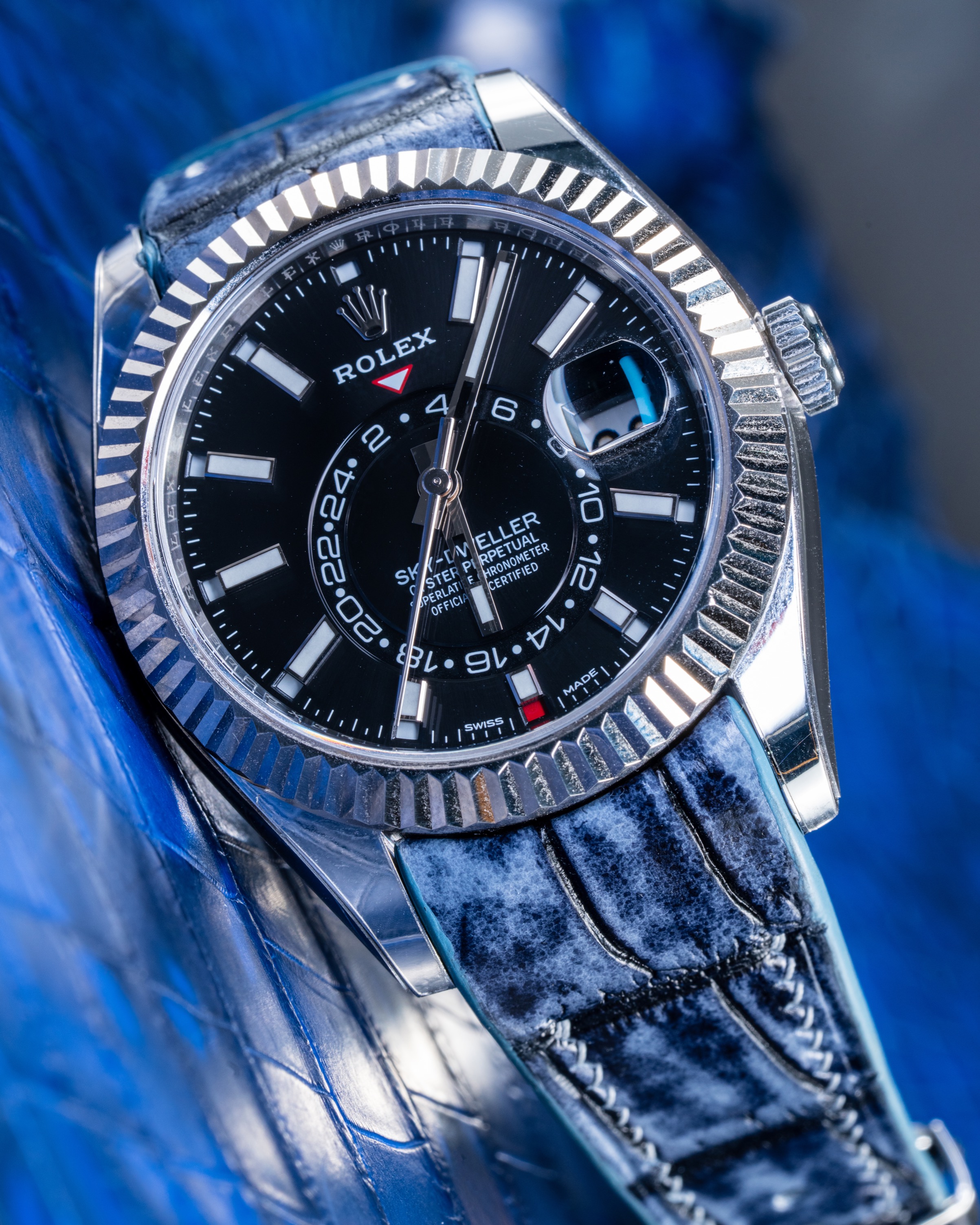 Rolex leather shop strap price