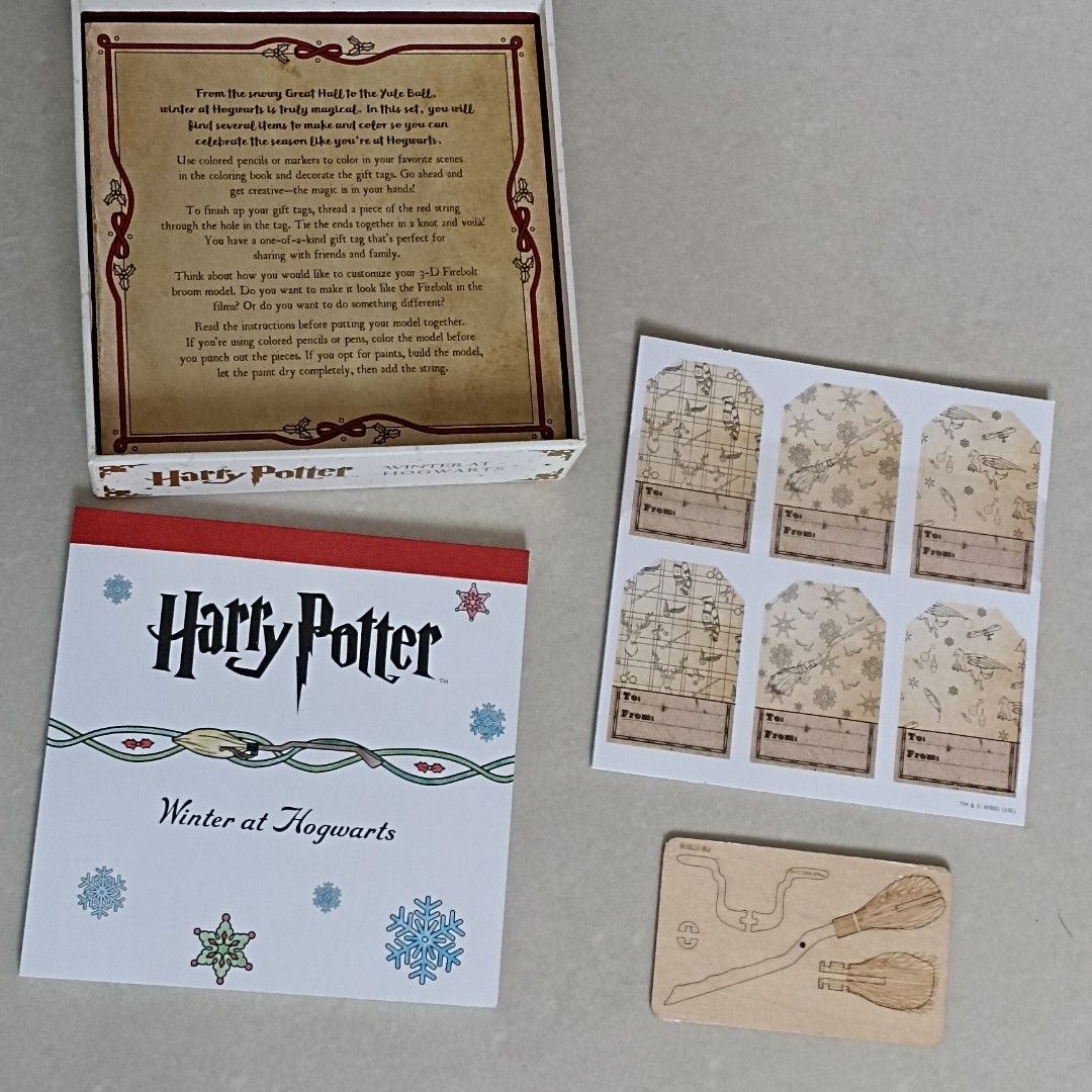 Harry Potter Coloring Book & Set, Toys & Collectibles, Lainnya di Carousell