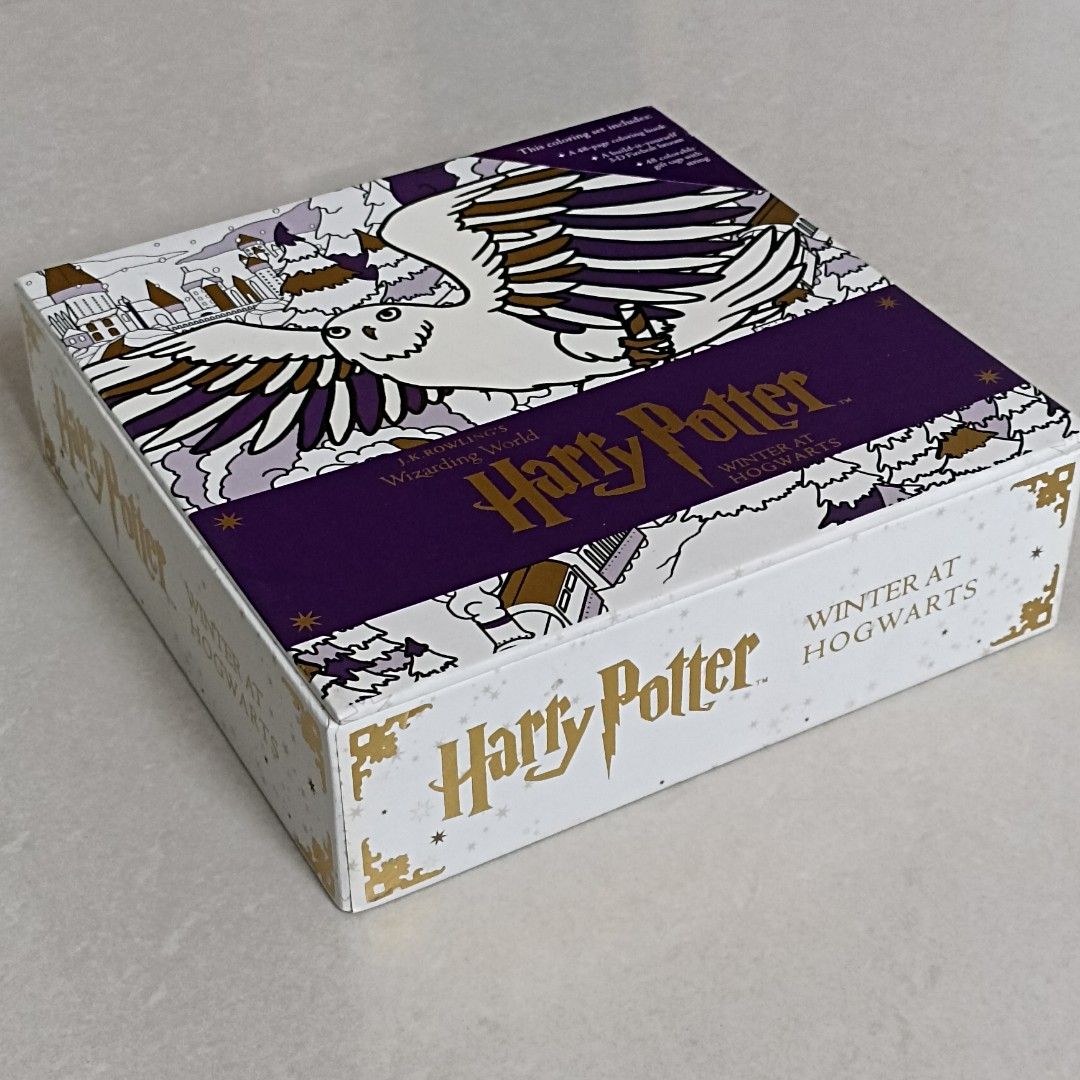Harry Potter Coloring Book & Set, Toys & Collectibles, Lainnya di Carousell