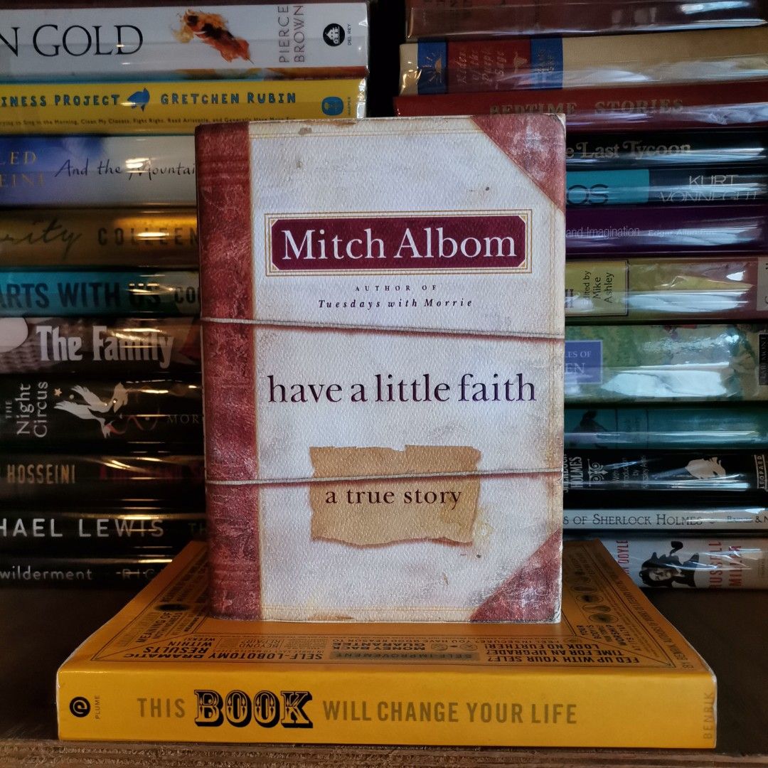 Mitch　a　Magazines,　[authentic,　Hobbies　True　Carousell　cover],　Faith:　Books　Albom　by　on　hard　a　Story　Non-Fiction　Have　Fiction　Little　Toys,