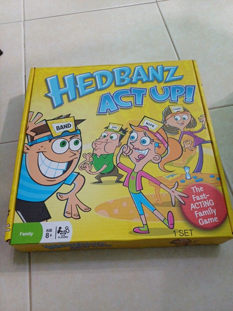 Hedbanz Act Up, Hobbies & Toys, Toys & Games on Carousell