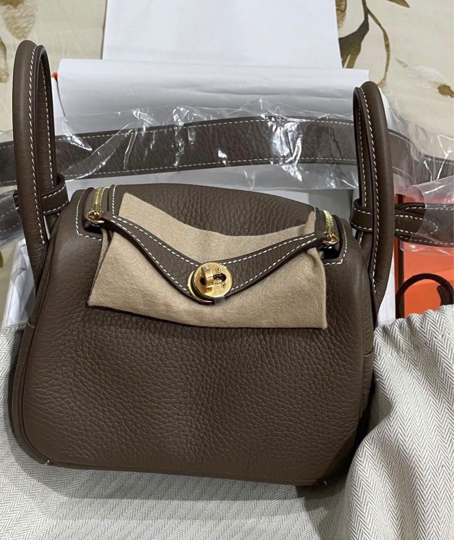 Hermes Mini Lindy eutope GHW, Luxury, Bags & Wallets on Carousell