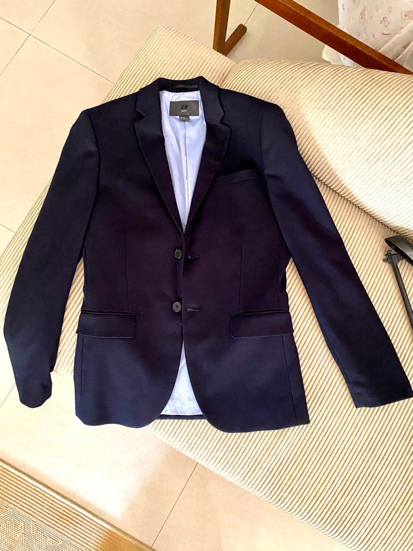 H&m slim fit blazer cheap