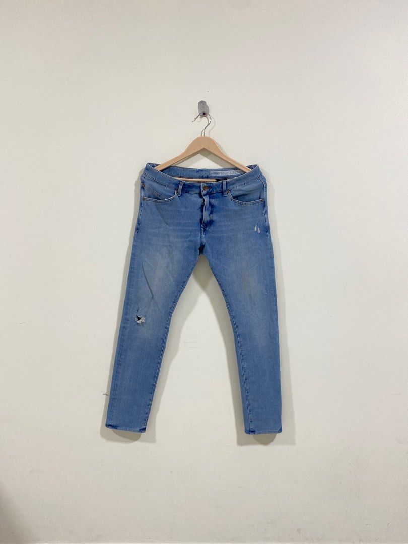 Jean super hotsell skinny homme h&m
