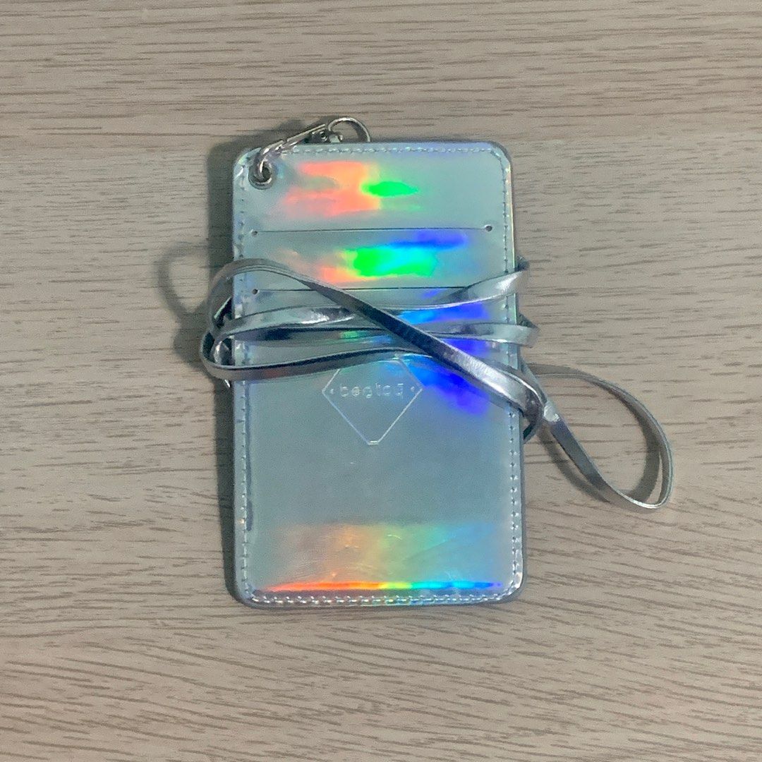 Holographic Card Holder, Women's Fashion, Bags & Wallets, Wallets & Card Holders on Carousell Holographic Card Holder, Women's Fashion, Bags & Wallets, Wallets & Card Holders on Carousell