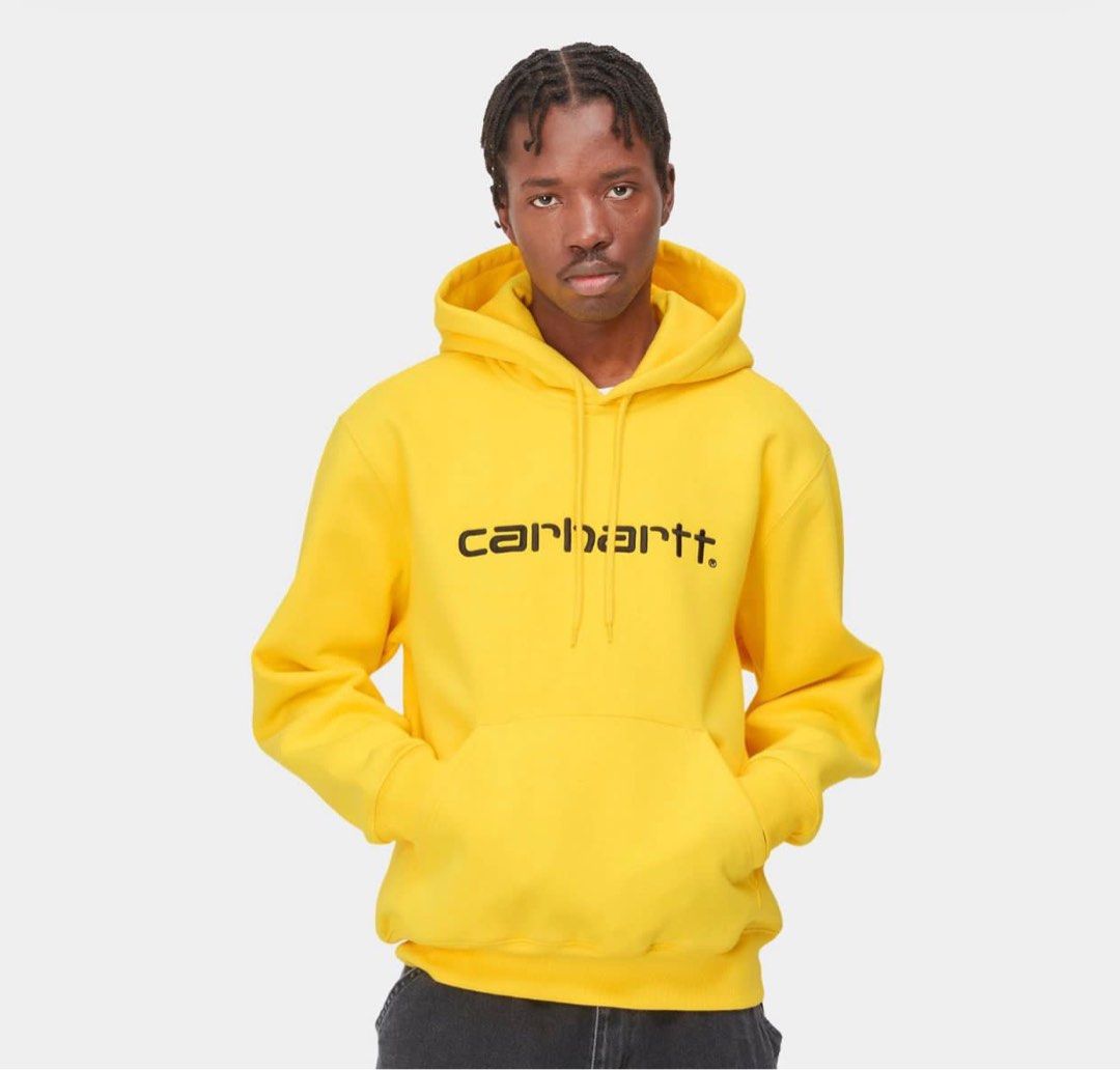 Carhartt yellow hoodie discount