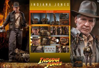 Indiana Jones Adventure Series Indiana Jones (Dial of Destiny) (Skull Idol  BAA)