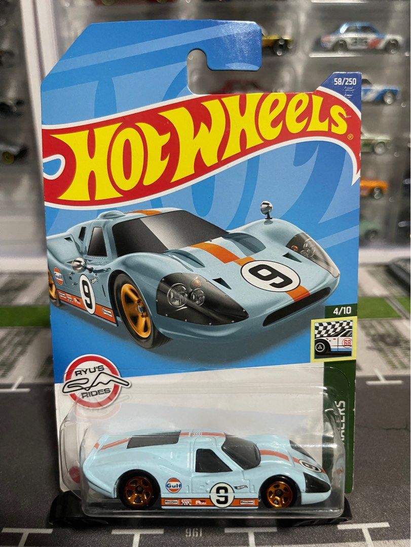Hot Wheels Gulf Ford GT40 Chevy Nova Glory Chaser Hobbies Toys