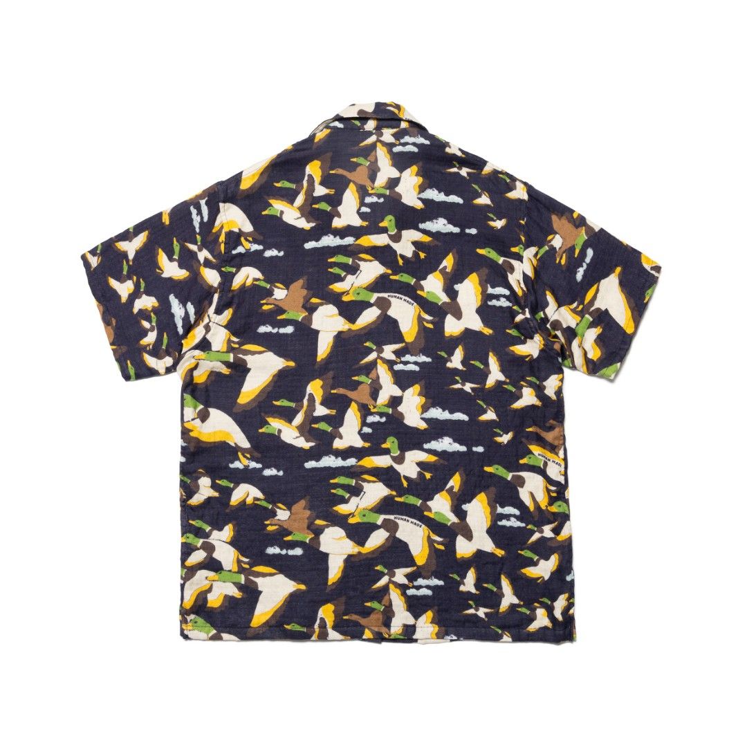 HUMAN MADE DUCK GAUZE ALOHA SHIRT, 男裝, 上身及套裝, T-shirt、恤衫