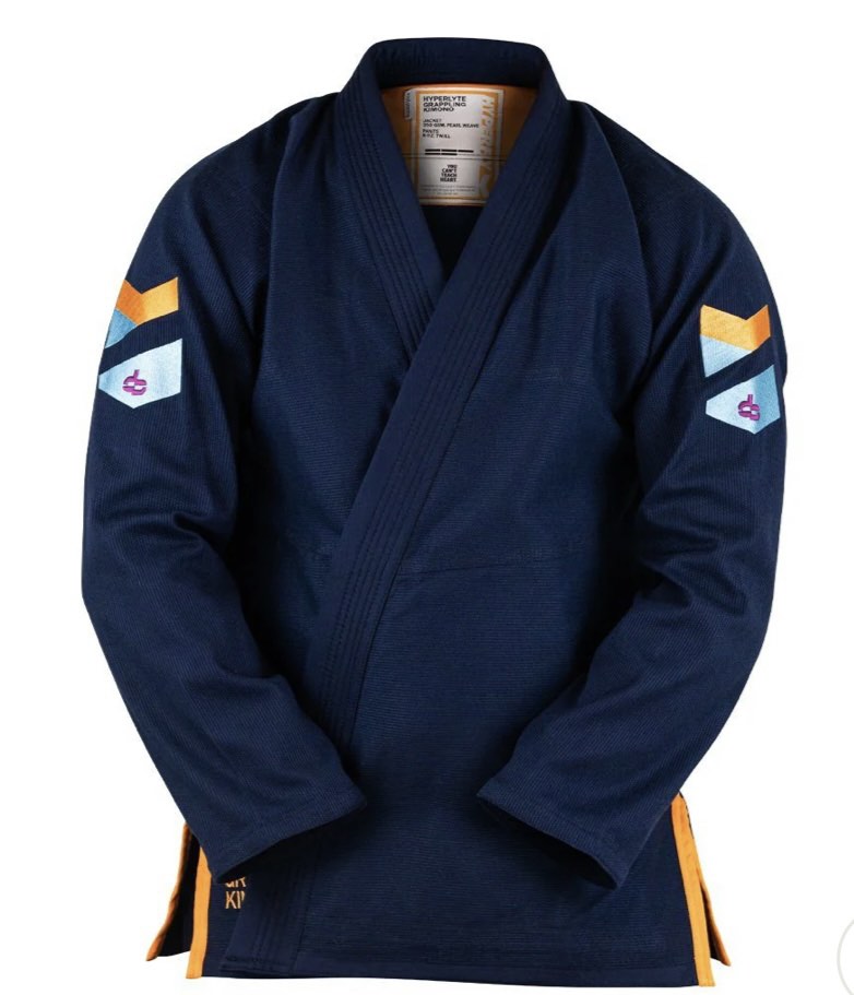 Hyperfly BJJ Gi Navy Blue A2S Men s Fashion Activewear on Carousell