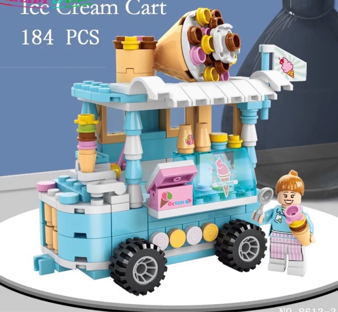 Ice Cream Cart Lego, Hobbies & Toys, Toys & Games On Carousell