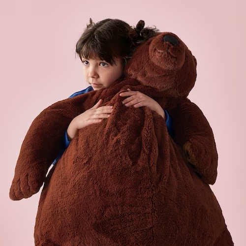 Ikea brown bear hotsell