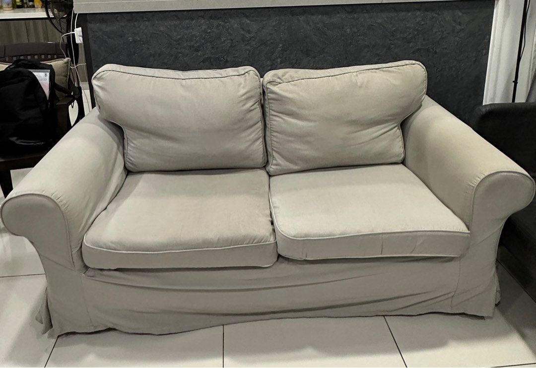 Ikea Ektorp 2 Seater Fabric Sofa Move Out Sale Furniture And Home 0424