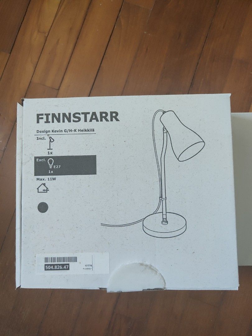 ikea FINNSTARR Work Lamp, Furniture & Home Living, Lighting & Fans, Lighting on Carousell