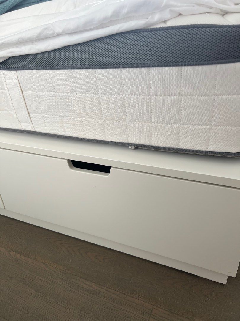 IKEA Nordli Queen Size Bed Frame, Furniture & Home Living, Furniture