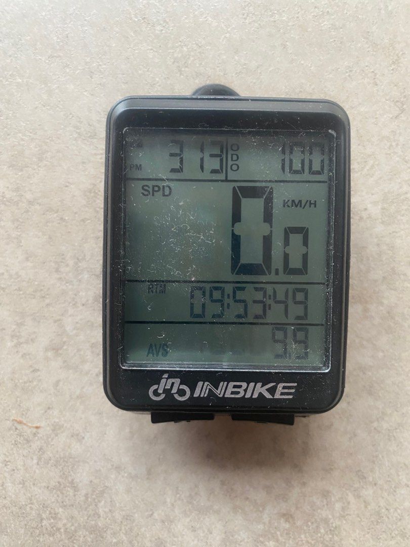 Inbike bicycle stopwatch model IC321 for sale at only 10 Sports Equipment Bicycles Parts Parts Accessories on Carousell