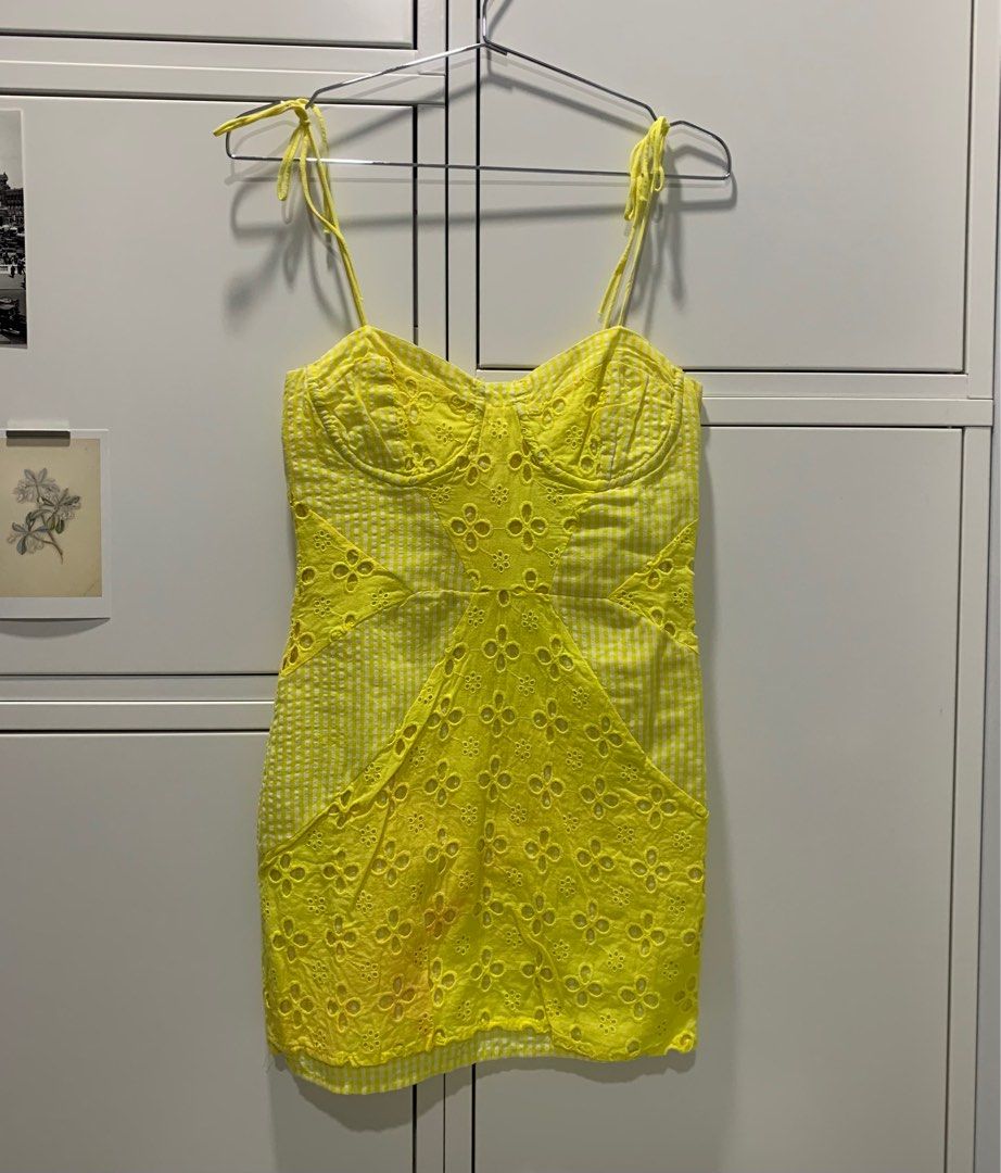 For love and lemons picnic mini dress top