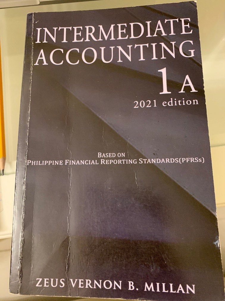 Intermediate Accounting 1A 2021 Edition (Category: Textbooks) located in Manila. Submitted by useful_thingss (Listing ID 1242524193, Image 1). Description: Intermediate Accounting 1A 2021 Edition by Zues Vernon B. Milan Bought this for 550 Negotiable Rfs: didnt really use the book, and will shift course.
