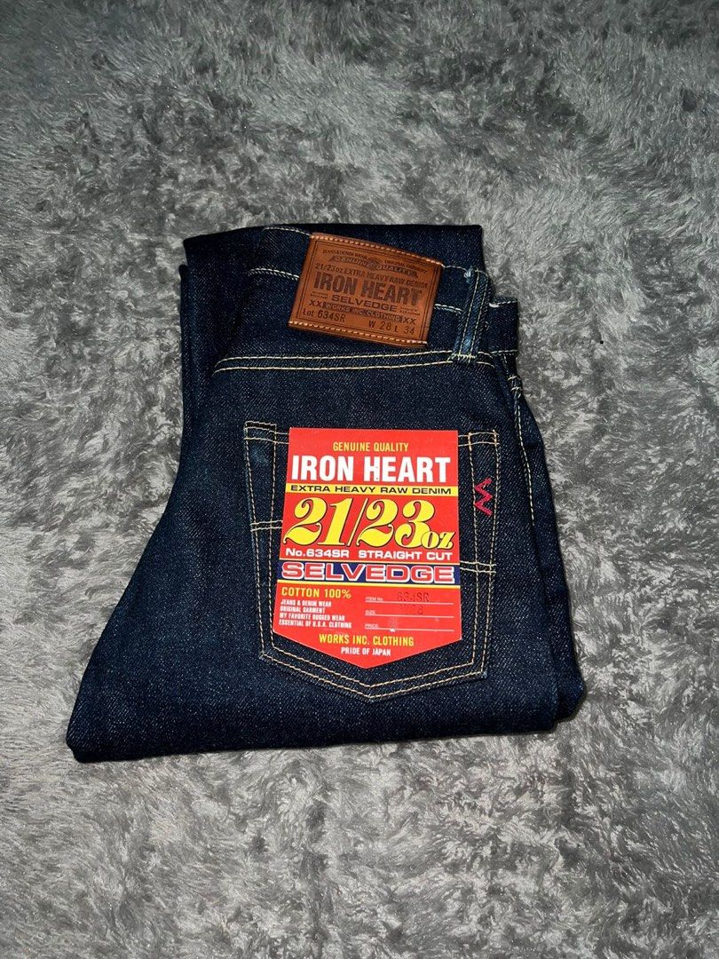 Iron Heart IH-634SR 21/23oz Ultra Heavy Raw Denim Limited Edition