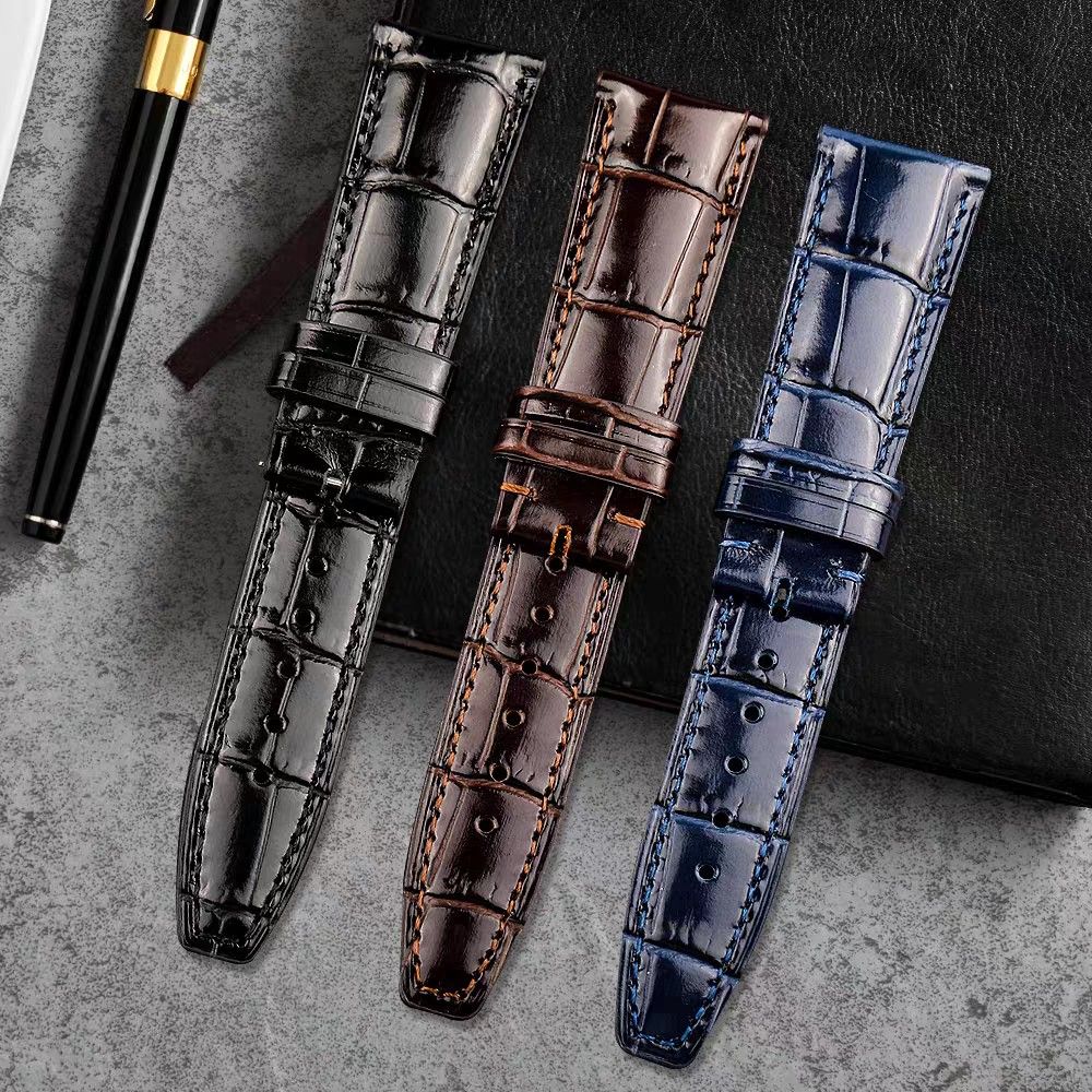 Iwc discount crocodile strap