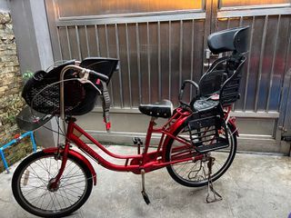 Japan bike with front and back carrier