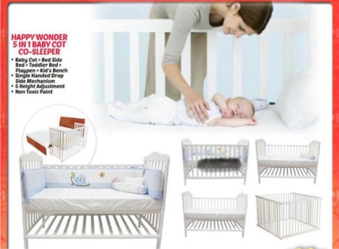 Happy wonder 5 shop in 1 cot review