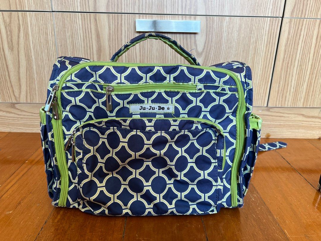 Jujube BFF (Category: Diaper Bags & Wetbags) located in Manila. Submitted by happy_haus (Listing ID 1242421902, Image 1). Description: Complete accesories Well used Wear and tear on edges Very clean inside (only one small stain).