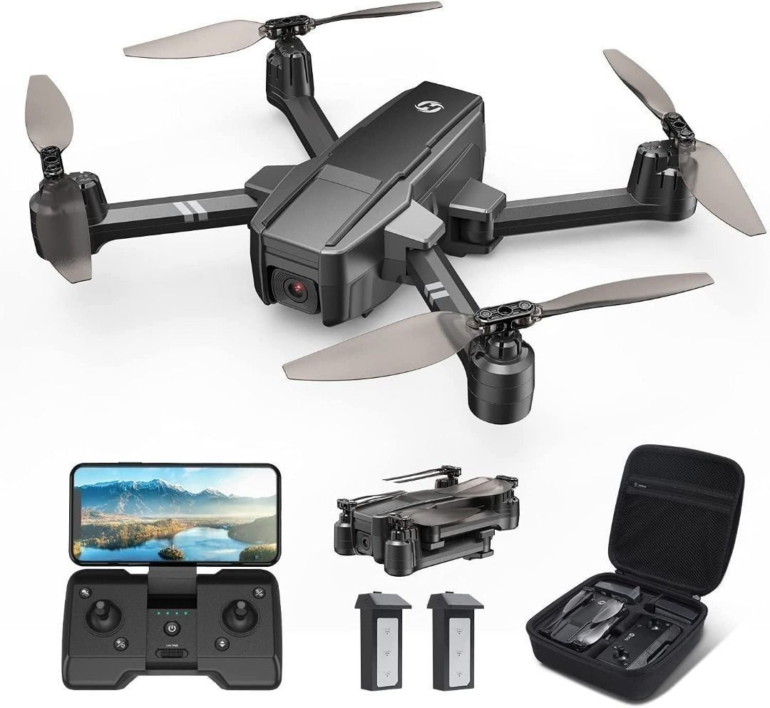 WiFi FPV RC Drone with 4K HD Camera, 40 Mins Flight Time, Foldable