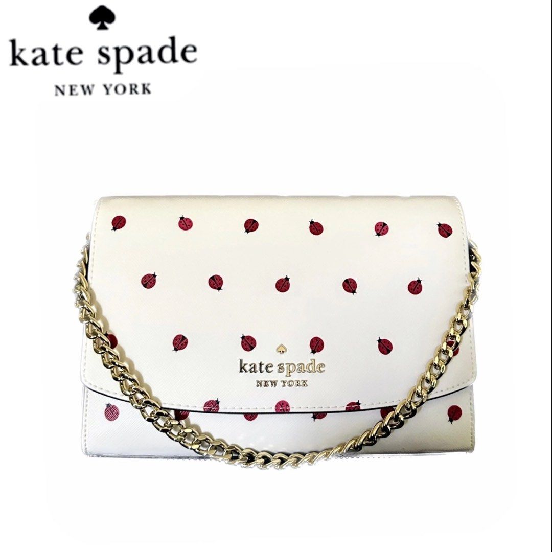 Kate Spade New York Cream Carson Ladybug Convertible